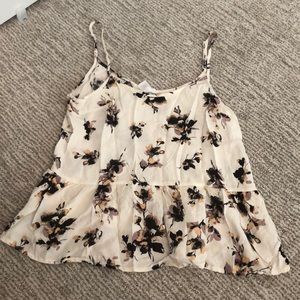 Floral tank top